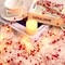 Christmas Garland with Lights, Lighted Berry Garland, 13.1FT Christmas Tree Garland, Christmas Decorations Indoor for Home Outdoor Gate Table Fireplace New Year Decor, Red